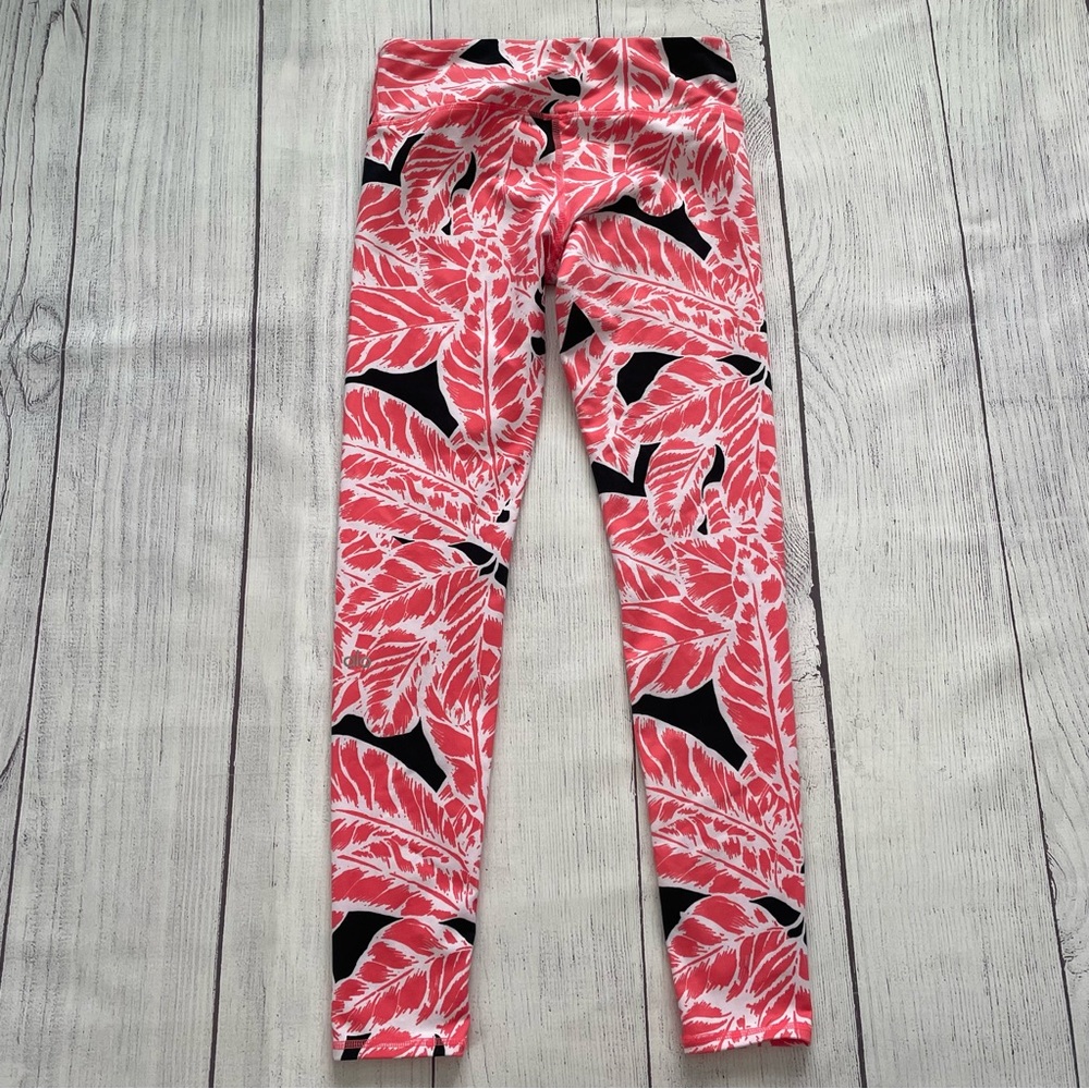ALO Yoga Palm Springs Guava Airbrush Leggings Size Small - Picture 3 of 10